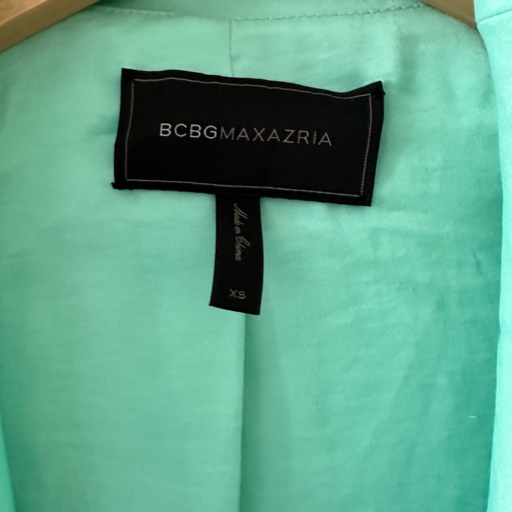 BCBG Maxazria ANA draped front asymmetrical jacket - Picture 4 of 6